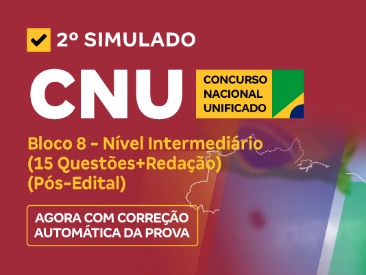 Cnu Concurso Nacional Unificado Simulado Bloco N Vel